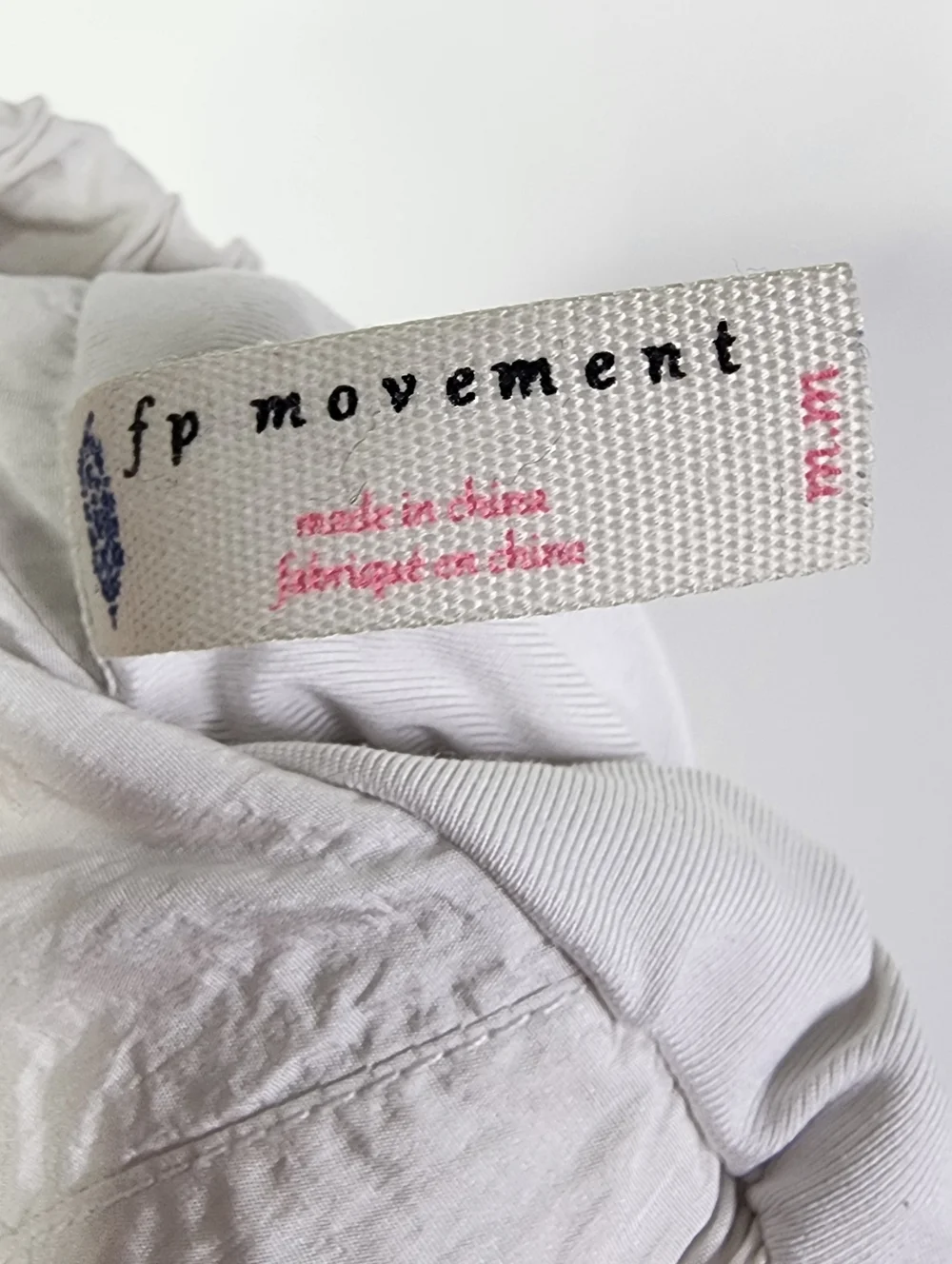 Free People FP Movement Shorts Medium White The Way Home High Rise Pull On - Picture 6 of 8